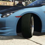 Hoosier Drag Radials "slicks" with replaced tread and dirt texture Vehshare V1.0.1