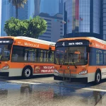LA Metro Bus Skin for New Flyer Xcelsior V3.1