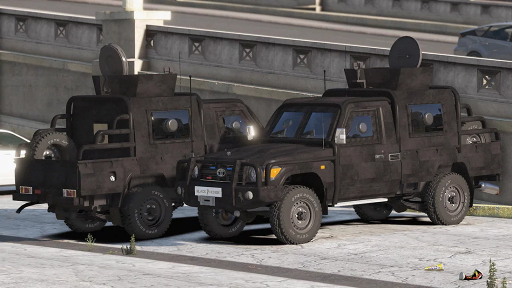 Land Cruiser Black Horse KJ6 2022 [Add-On / FiveM] V1.0