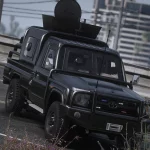 Land Cruiser Black Horse KJ6 2022 [Add-On / FiveM] V1.0