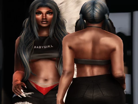 Luna hair for MP Female V1.0
