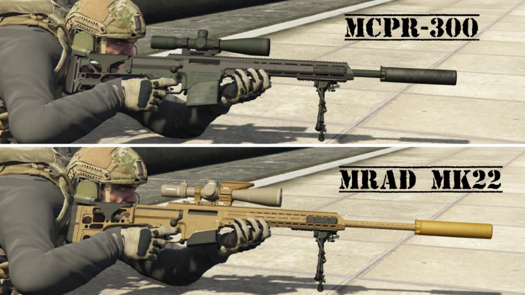 MCPR-300 (MWII) + MRAD MK22 V1.1