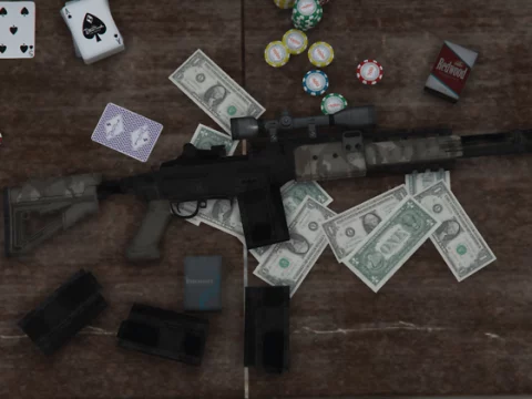 MK14 EBR From Call of Duty: Modern Warfare 2 Remastered V1.0