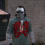 Mick Thomson SLIPKNOT jumpsuit, face paint, and mask for Trevor V1.0