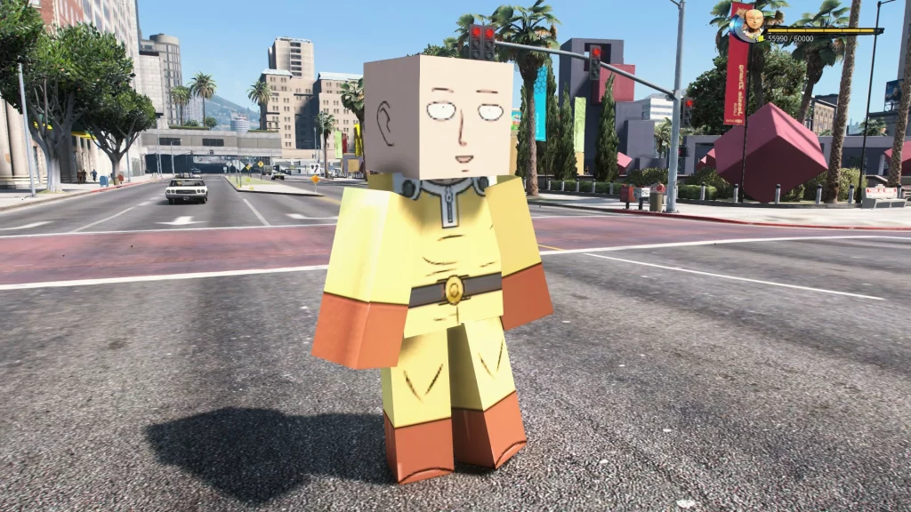 Minecraft Saitama [Add-On Ped] V1.0