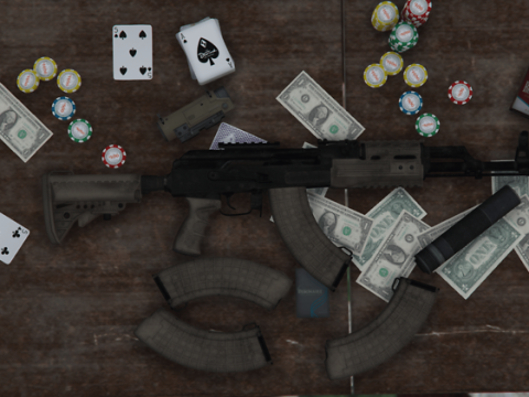 AK-47 From Call of Duty: Modern Warfare 2 Remastered V1.0