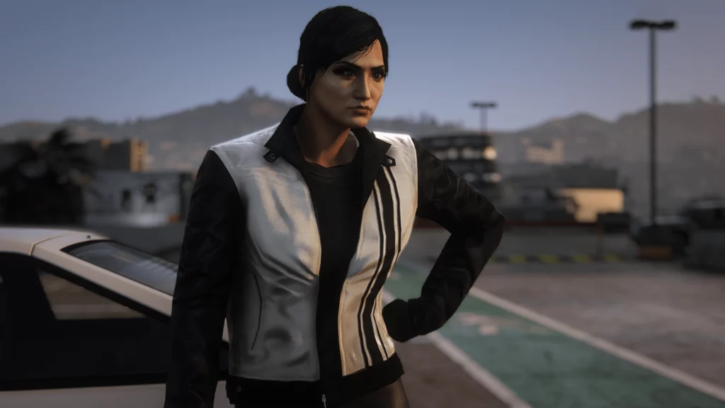 Modified Leather Jacket for MP Female V1.0
