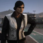 Modified Leather Jacket for MP Female V1.0