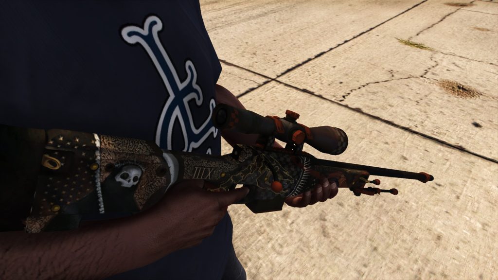 Mortis skin for RkrdM's AWP 1.0