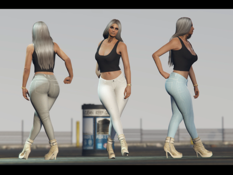 Mp Female Ped + Jeans & Top Full Body Mod (Beta)