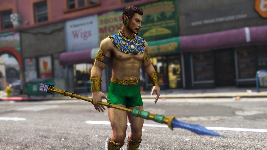 Namor + Spear [Add-On Ped] V1.0