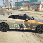 [Itasha] Nissan GTR R35 Bocchi The Rock ! (Ryou)