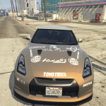 [Itasha] Nissan GTR R35 Bocchi The Rock ! (Ryou)