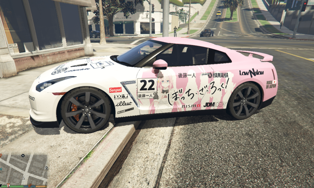 [Itasha] Nissan GTR R35 Bocchi The Rock !