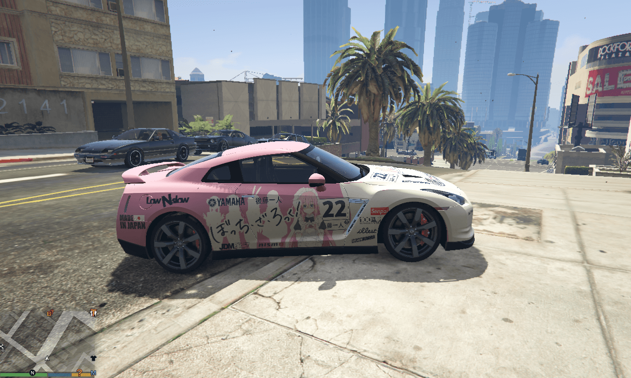 [itasha] Nissan Gtr R35 Bocchi The Rock Gta 5 Mod