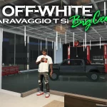Off White Caravaggio T-Shirt Pack For MP Male V1.0