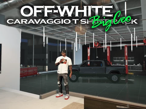 Off White Caravaggio T-Shirt Pack For MP Male V1.0