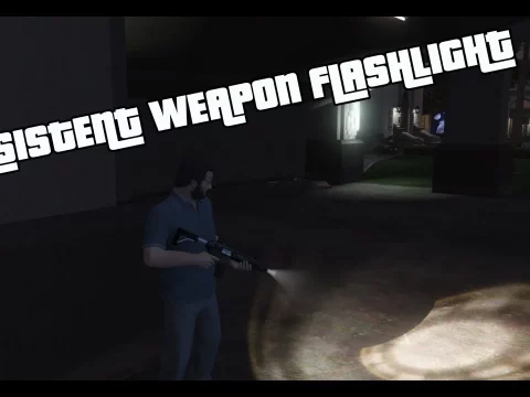 Persistent Weapon Flashlight [RPH / .NET] V1.5