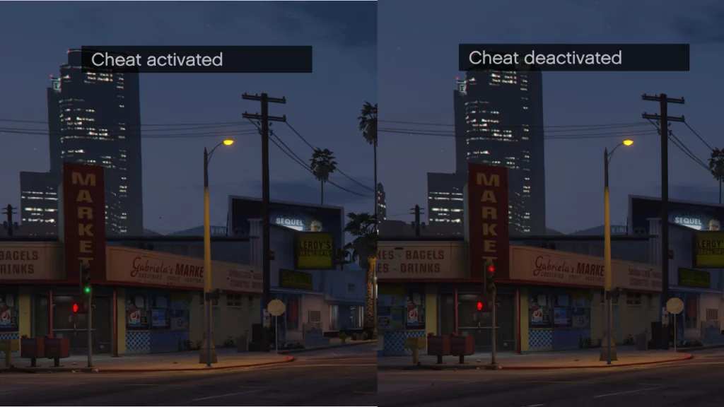 San Andreas Cheats In GTA5 V2.0