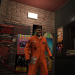 Shawn Crahan SLIPKNOT jumpsuit, face paint, nose, and two masks for Michael V1.0