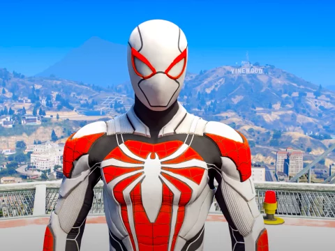 Spider Man PS4 (Armored Advanced Suit)