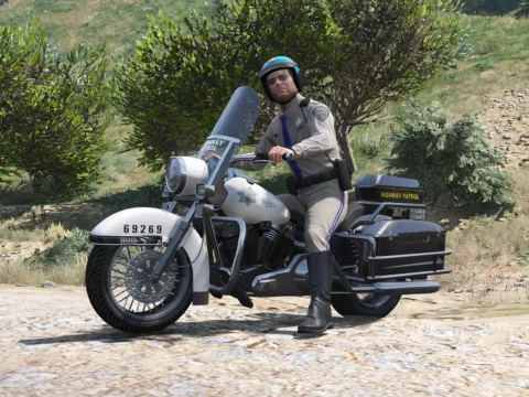 [ELS] SAHP/CHP Vanilla Police Bike V1.1.2