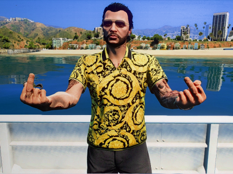 Versace Polo Shirt for MP Male V1.1