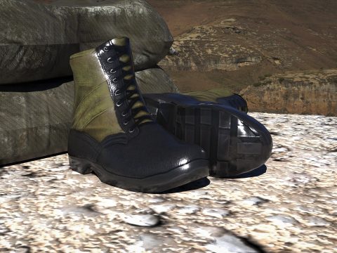 Vietnam Jungle Boot Retexture V1.0