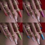 Valentine's nails for MP Female