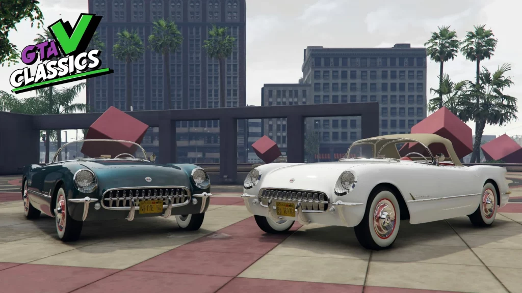 1954 Chevrolet Corvette [Add-On | VehFuncs V | Tuning | Sound | LODs] V1.0