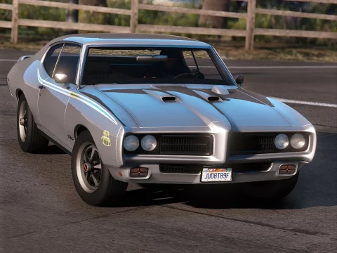 1969 Pontiac GTO Judge [Add-On | Template] V1.0