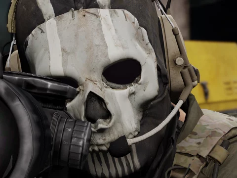 2022 Modern Warfare 2 Ghost Mask V1.0