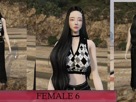 Asian female 6 [Add-On Ped / FiveM] V1.0