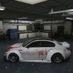 BMW M5 E60 Widebody Blood