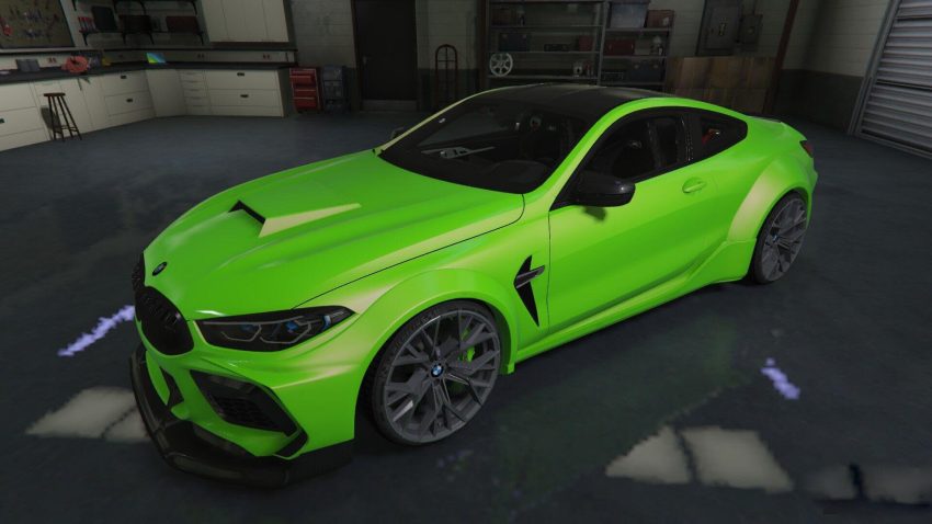 BMW M8 Custom Widebody – GTA 5 mod