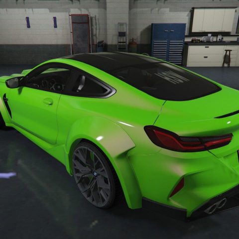 BMW M8 Custom Widebody – GTA 5 mod