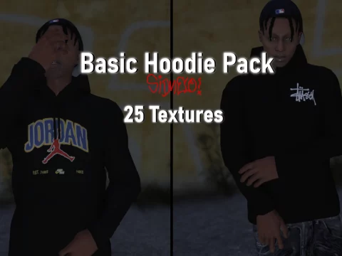 Basic Hoodie Pack for MP Male V1.0