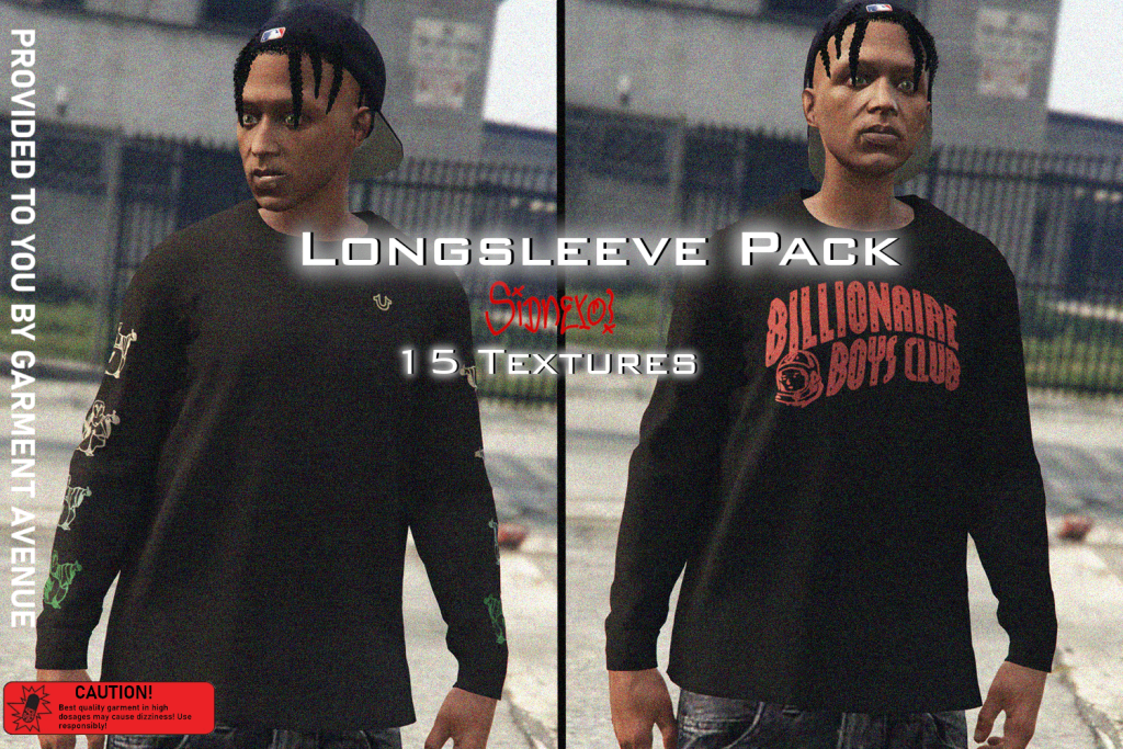 Basic Longsleeve Pack for MP Male V1.0