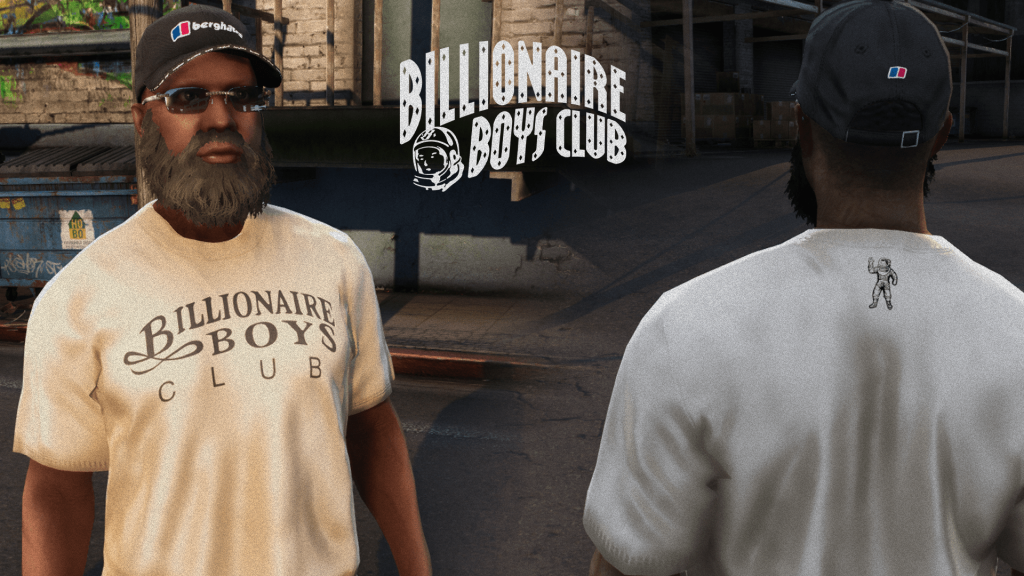 Billionaire Boys Club 7 TShirt Pack for MP Male V1.1