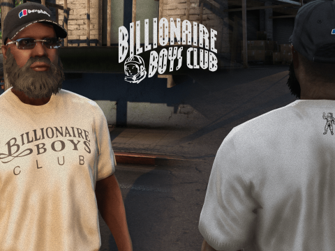 Billionaire Boys Club 7 TShirt Pack for MP Male V1.1