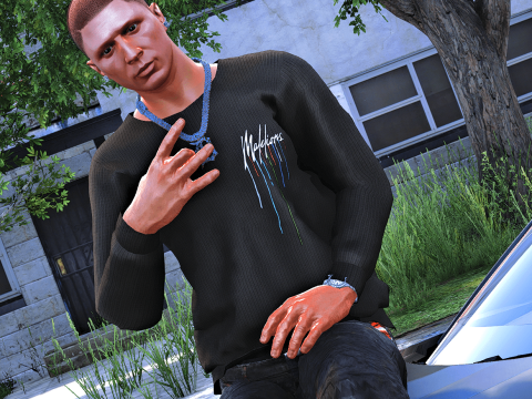Black Painter Sweater For MP Male V1.1