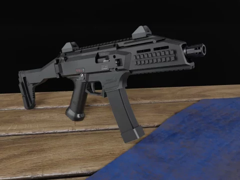 CZ Scorpion EVO 3 A1 [Replace | Animated] 1.0