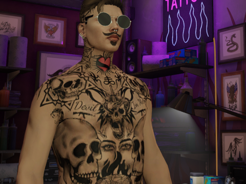Devil Tattoo / Mp Male