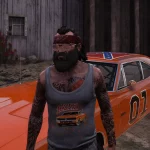 Dukes of Hazzard Tank Tops for Trevor V1.0