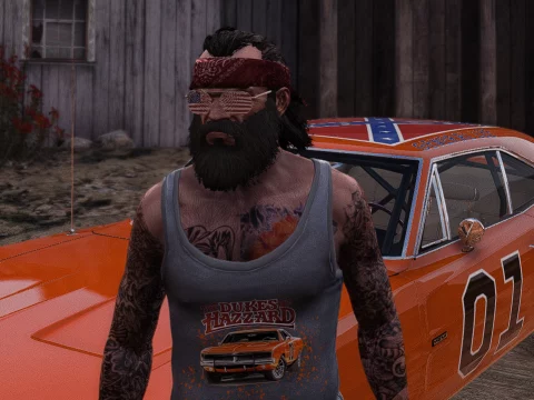 Dukes of Hazzard Tank Tops for Trevor V1.0