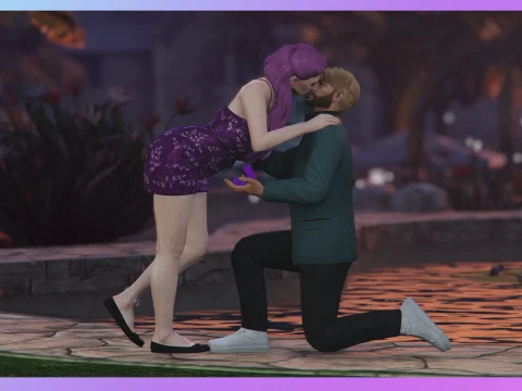 Engagement propose animations pack