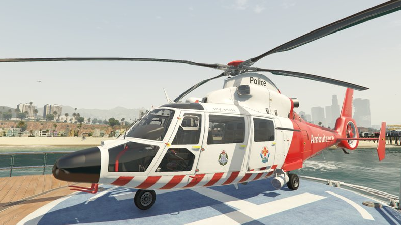Eurocopter AS-365 Air Ambulace V2.0 (add-on)