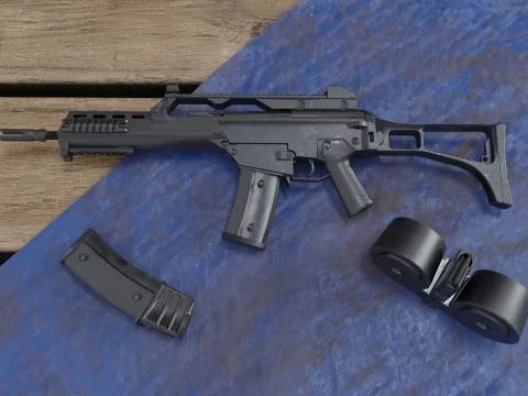 [INS:S] Heckler & Koch G36K [Replace | Animated] V1.0