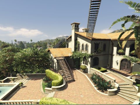 Helipad for Michael House [Add-On SP / FiveM] V1.0