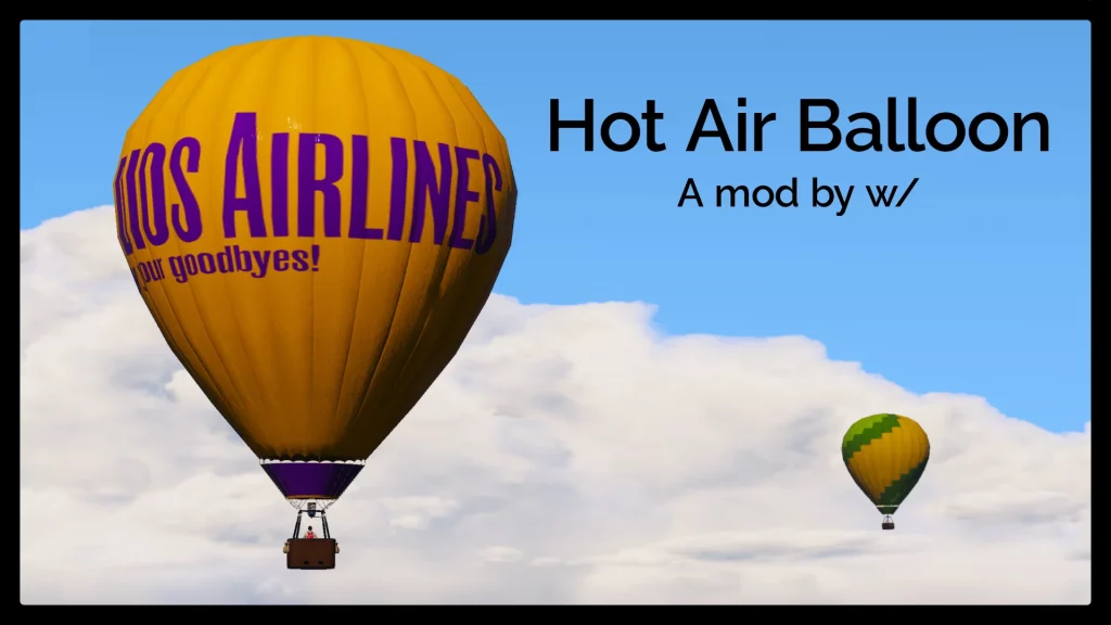 Hot Air Balloon [Add-on | SP / FiveM] V1.0